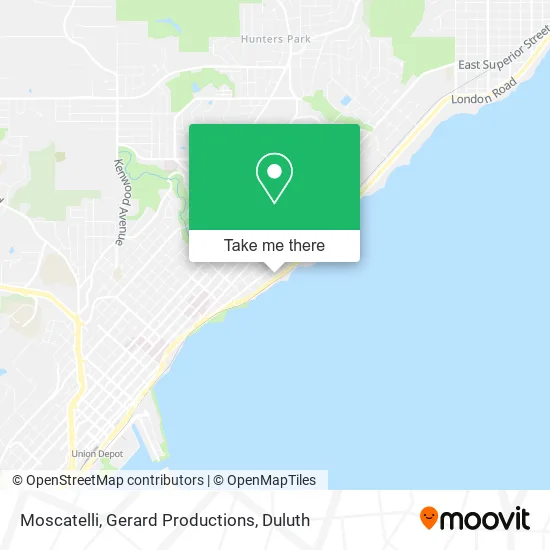 Moscatelli, Gerard Productions map