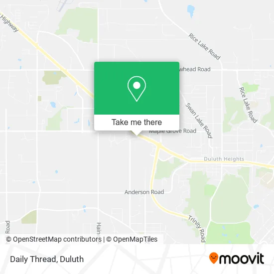 Daily Thread map