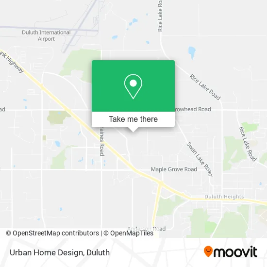 Urban Home Design map