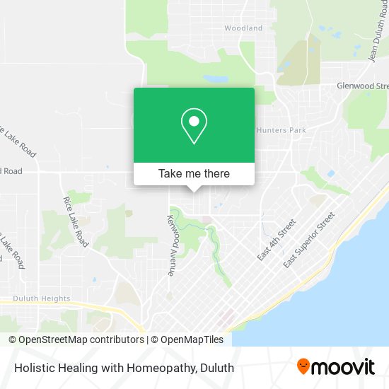 Mapa de Holistic Healing with Homeopathy
