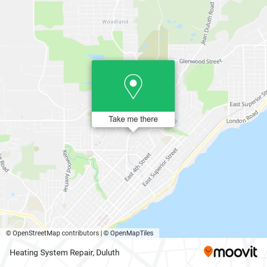 Mapa de Heating System Repair