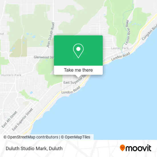 Duluth Studio Mark map