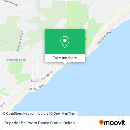 Superior Ballroom Dance Studio map