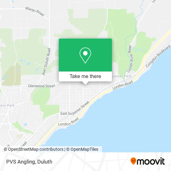 PVS Angling map