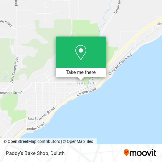 Mapa de Paddy's Bake Shop