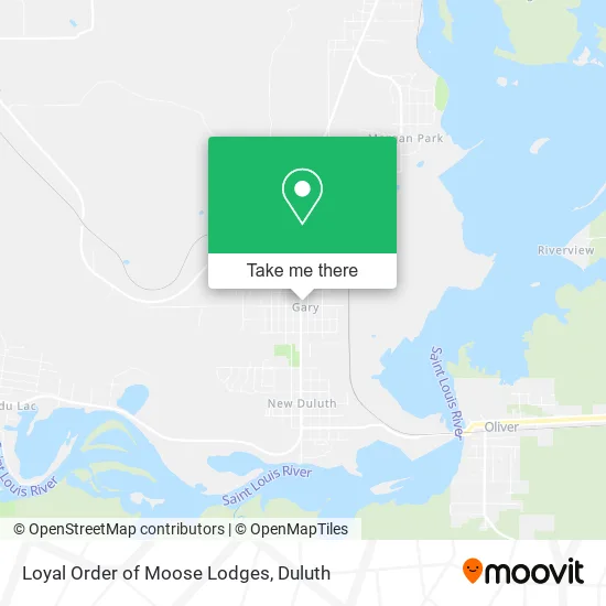Mapa de Loyal Order of Moose Lodges