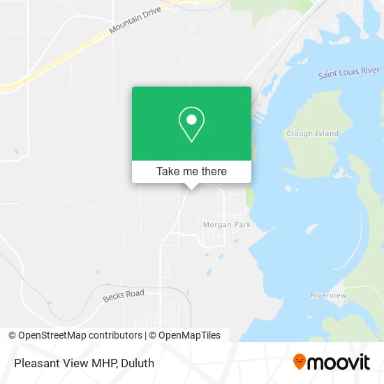 Mapa de Pleasant View MHP