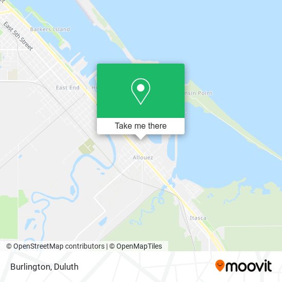 Mapa de Burlington