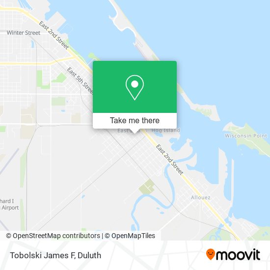 Mapa de Tobolski James F