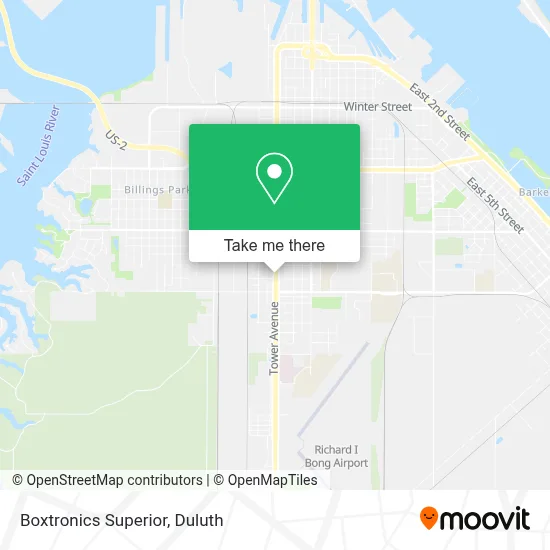 Boxtronics Superior map