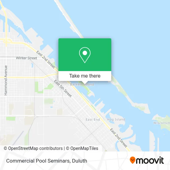 Commercial Pool Seminars map