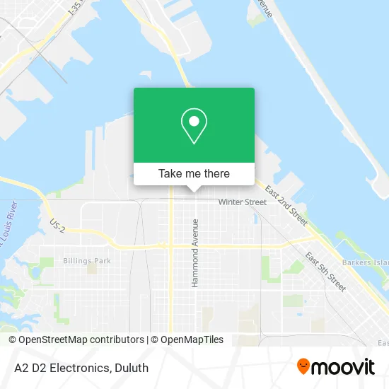 A2 D2 Electronics map