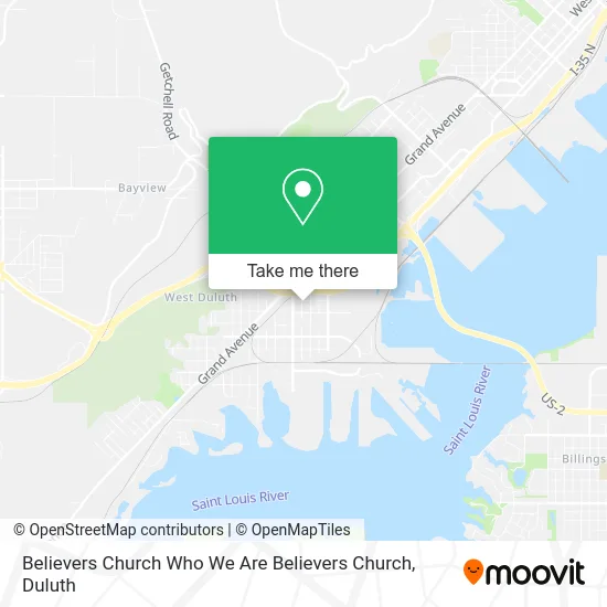 Believers Church Who We Are Believers Church map