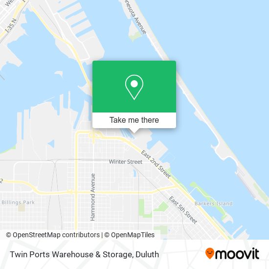 Twin Ports Warehouse & Storage map