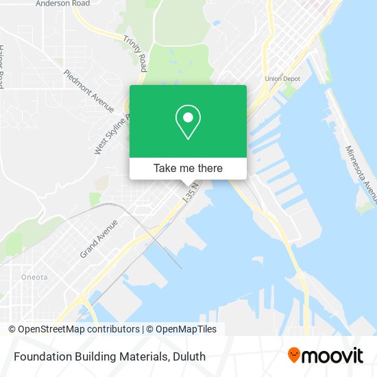 Foundation Building Materials map
