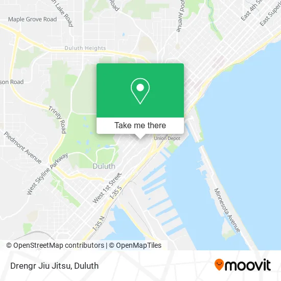 Drengr Jiu Jitsu map