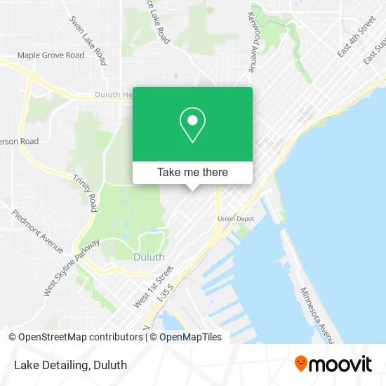 Lake Detailing map