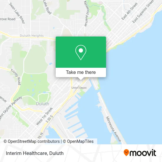 Interim Healthcare map