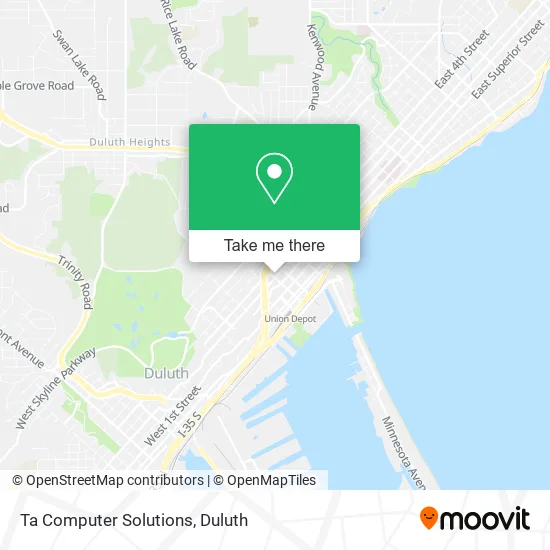 Mapa de Ta Computer Solutions