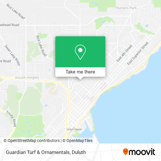 Mapa de Guardian Turf & Ornamentals