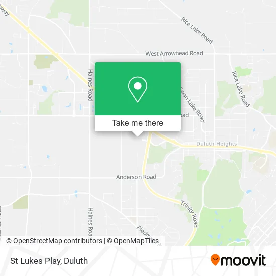 St Lukes Play map