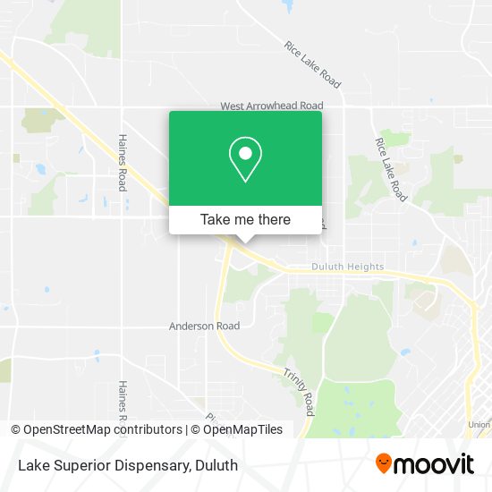 Lake Superior Dispensary map