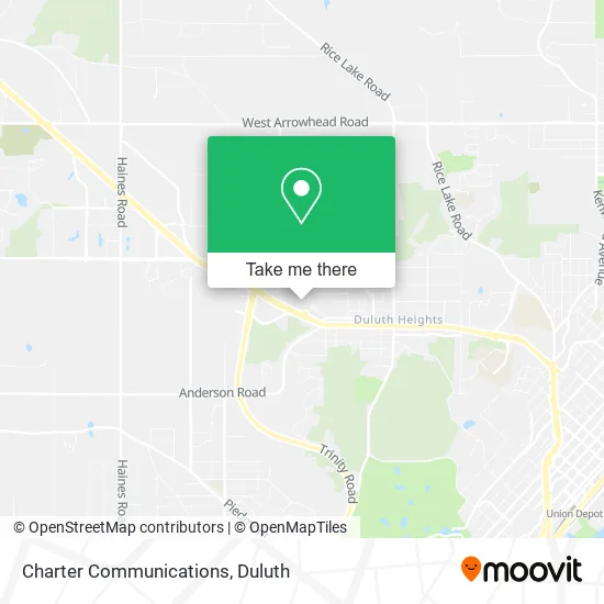 Charter Communications map
