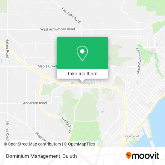 Mapa de Dominium Management