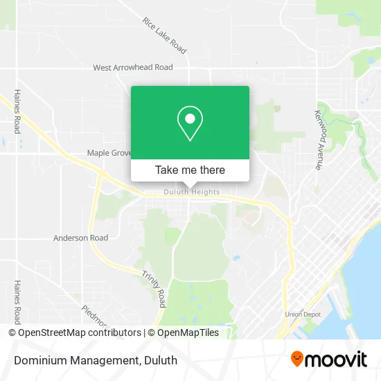 Dominium Management map