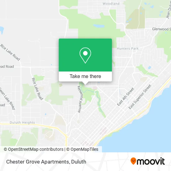 Mapa de Chester Grove Apartments