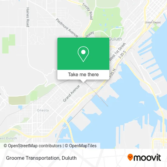 Groome Transportation map