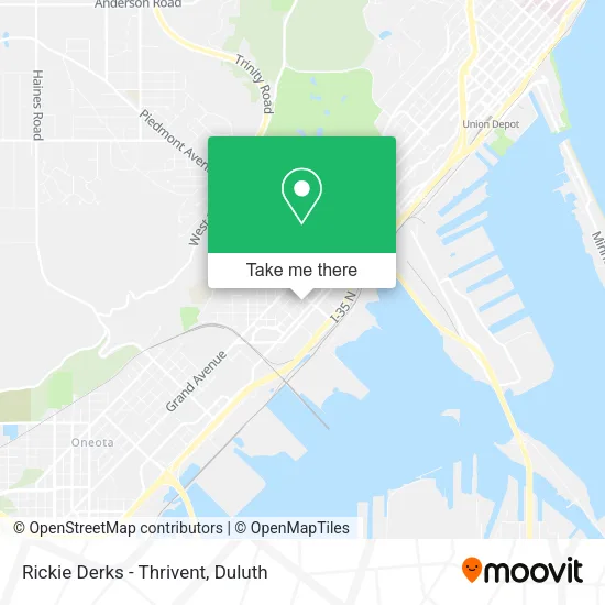 Mapa de Rickie Derks - Thrivent