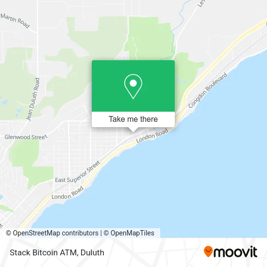 Stack Bitcoin ATM map