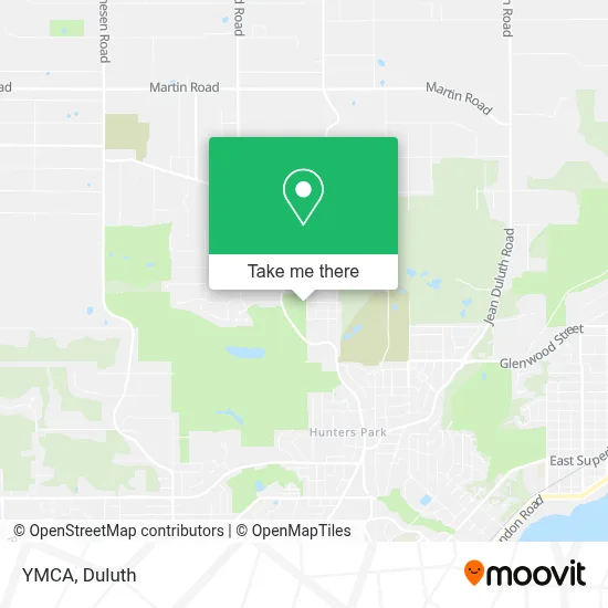 Ymca map