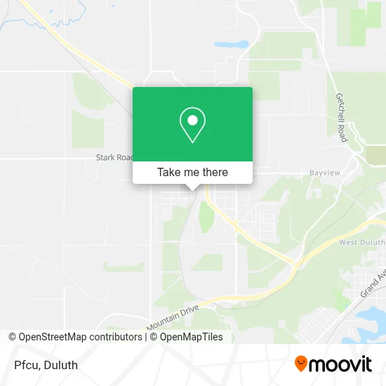 Pfcu map