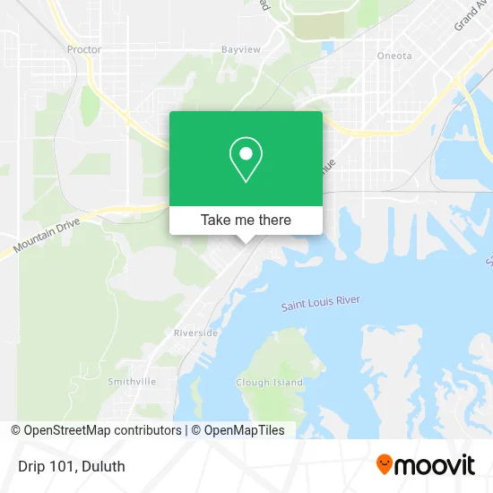 Drip 101 map