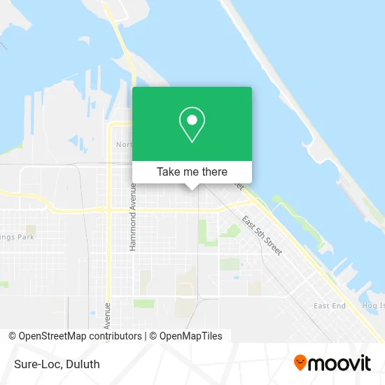 Sure-Loc map