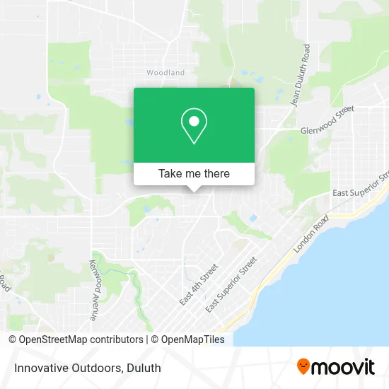 Innovative Outdoors map