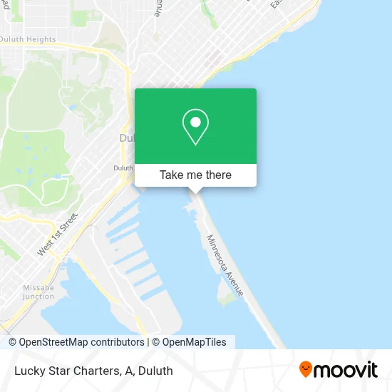 Lucky Star Charters, A map