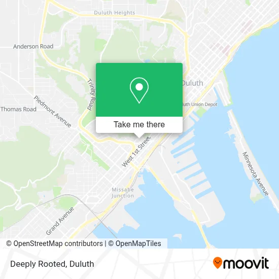 Deeply Rooted map