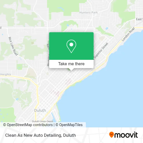 Clean As New Auto Detailing map