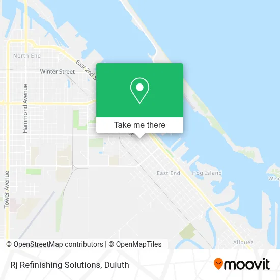 Rj Refinishing Solutions map