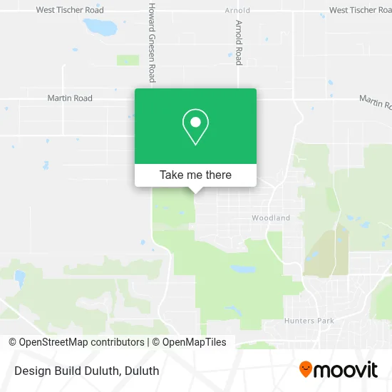 Design Build Duluth map