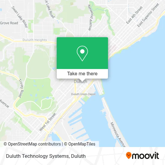 Duluth Technology Systems map