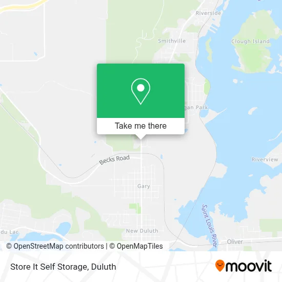 Store It Self Storage map