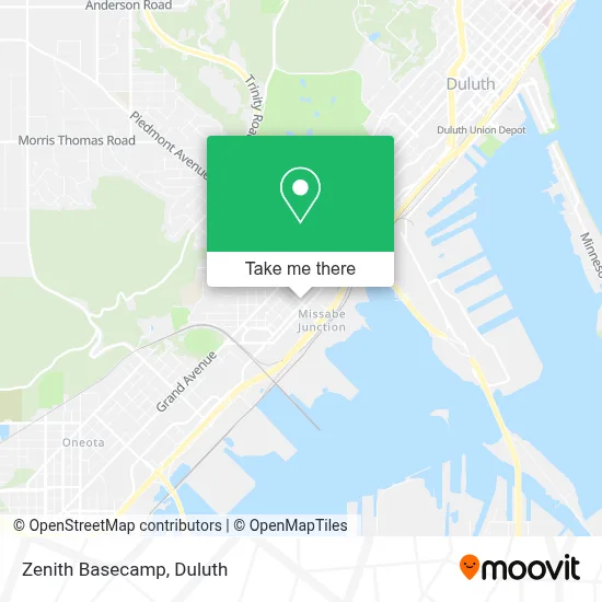 Zenith Basecamp map
