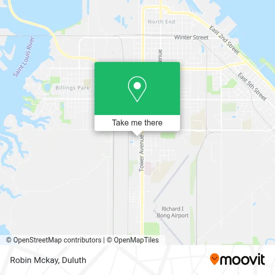 Robin Mckay map