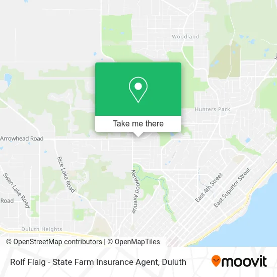 Rolf Flaig - State Farm Insurance Agent map