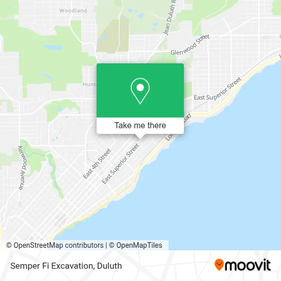 Semper Fi Excavation map