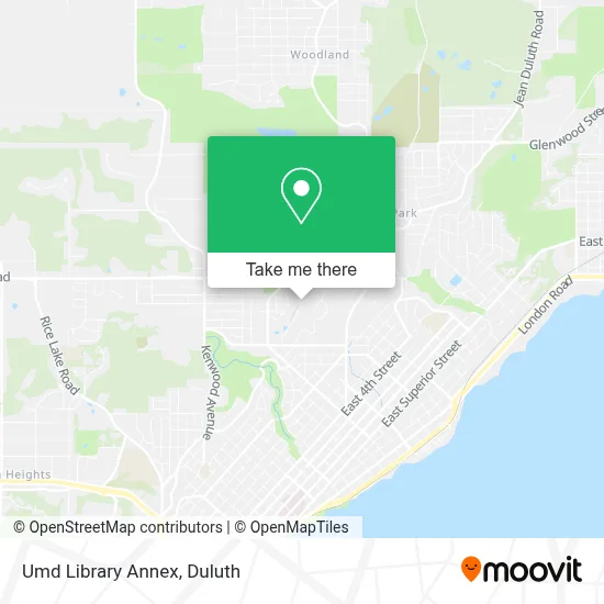 Umd Library Annex map